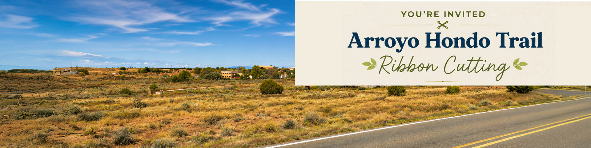 Arroyo Hondo Trail Ribbon Cutting