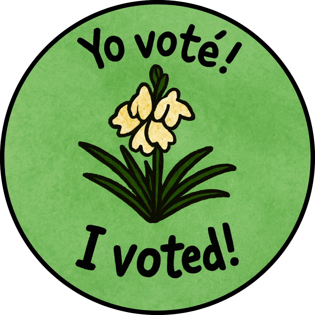 Yucca Bloom Sticker – by Ezekiel Ortega