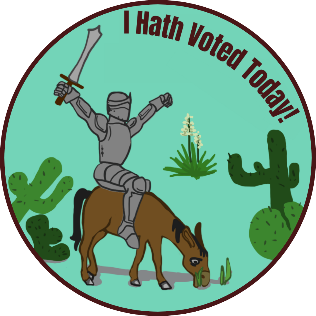 The Knight and the Burro – by Eleni Turner