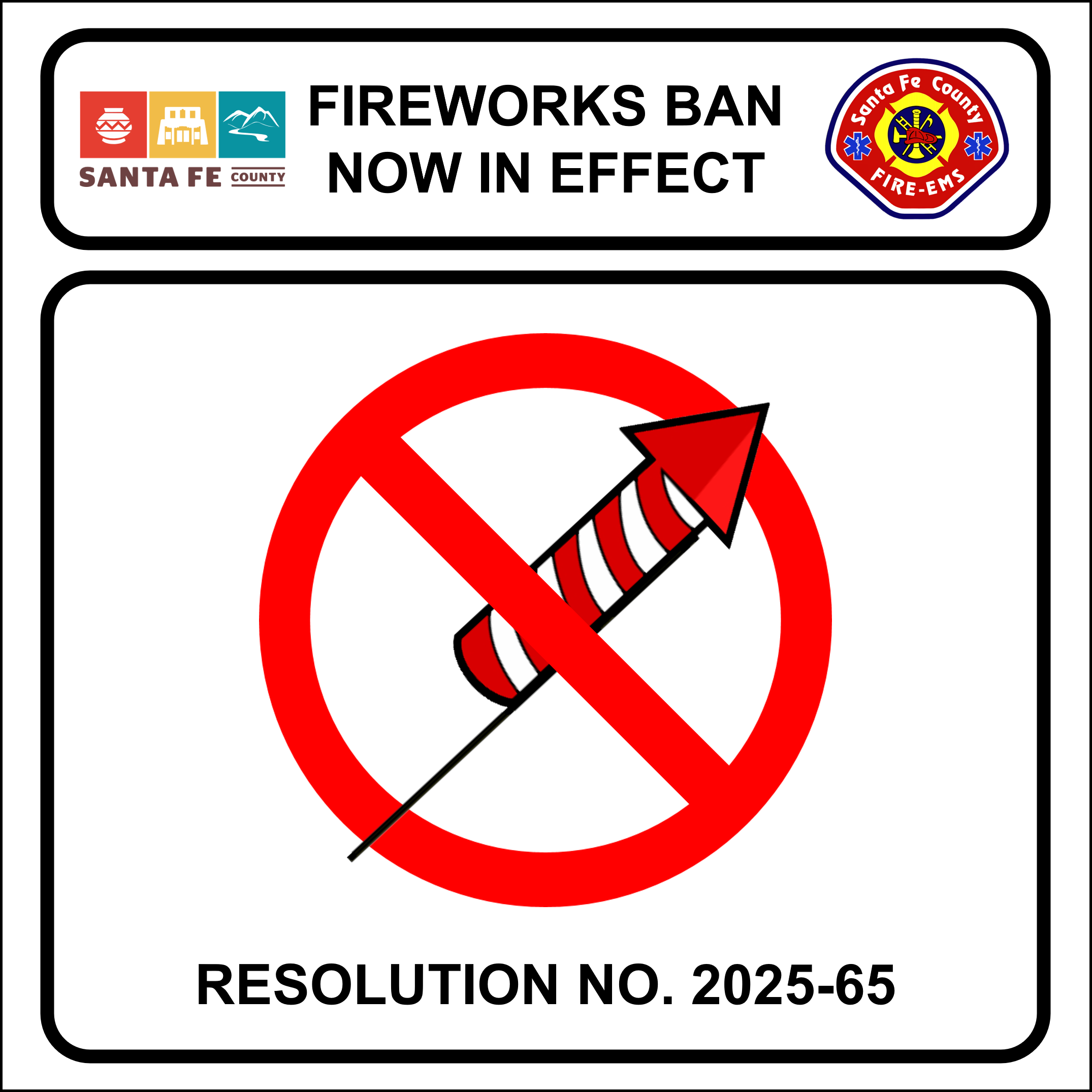 Fire Works Ban