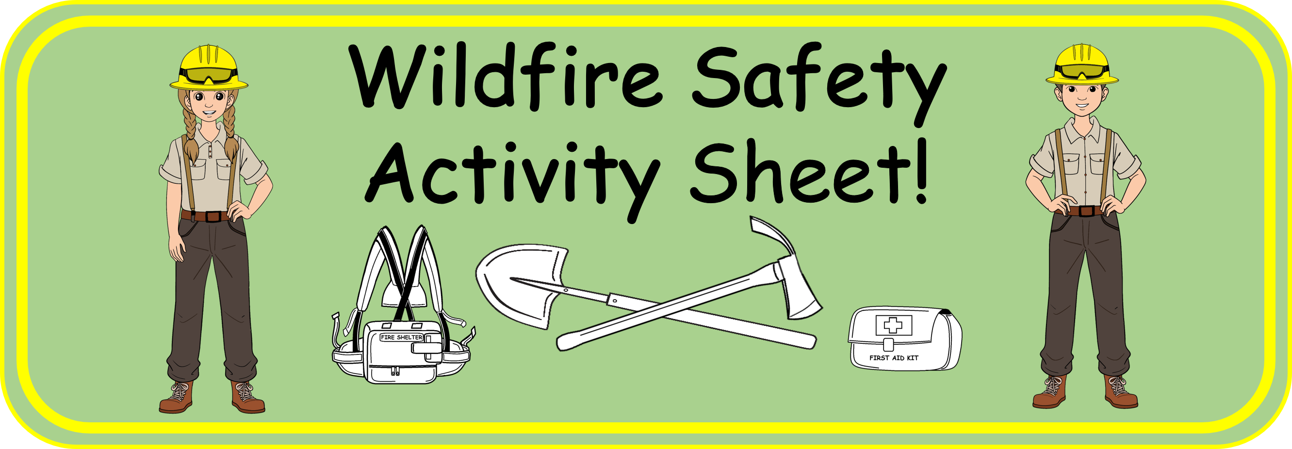 Wildfire Safety Activity Sheet