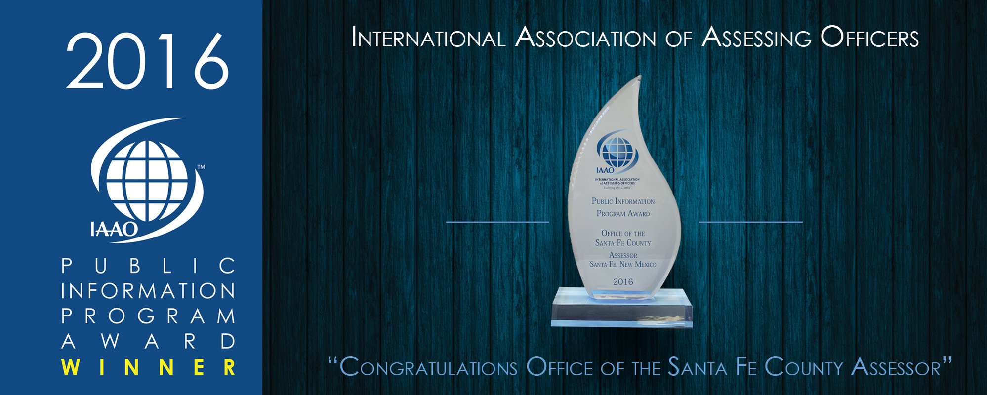 2016 Public Information Program Award